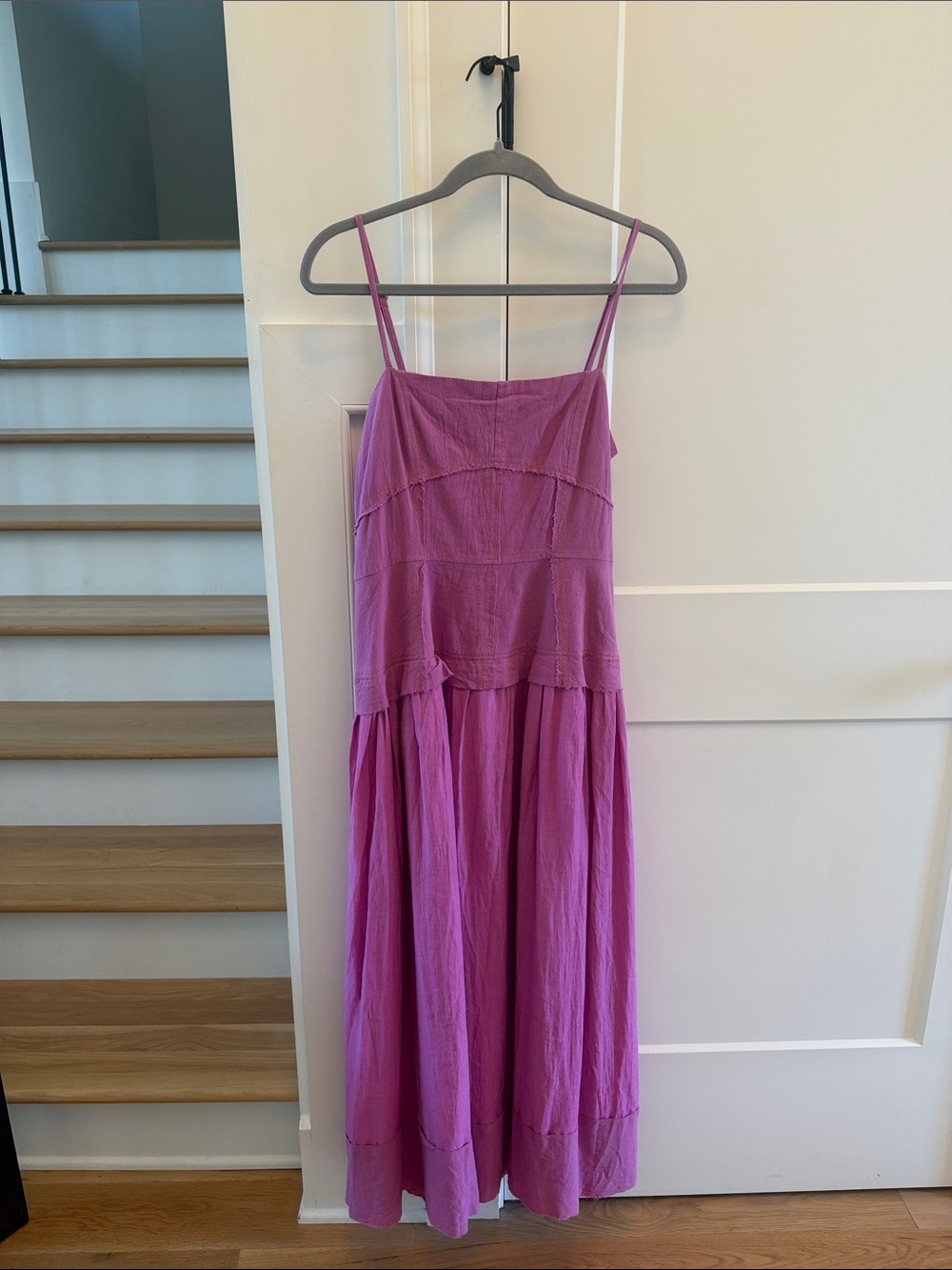 Umgee Magenta Spaghetti-Strap Maxi Dress